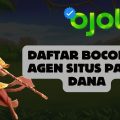 Daftar Bocoran Agen Situs Pakai Dana